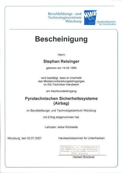 Airbag - Stephan Reisinger - 03.07.07